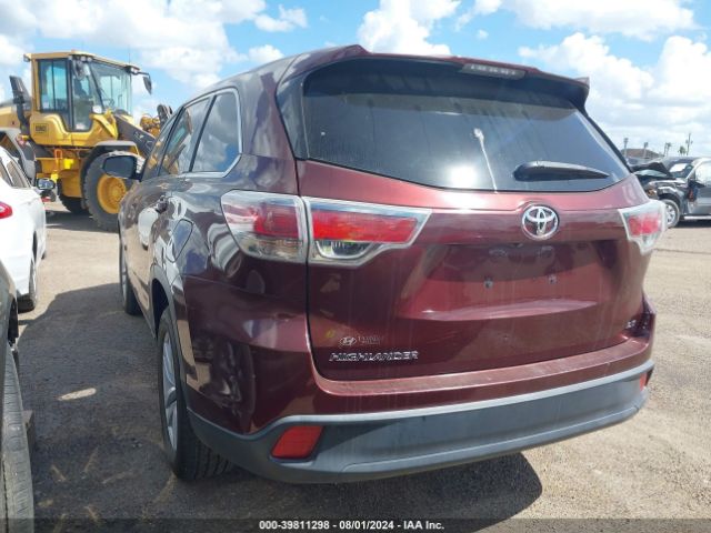 Photo 2 VIN: 5TDZARFH2FS013294 - TOYOTA HIGHLANDER 