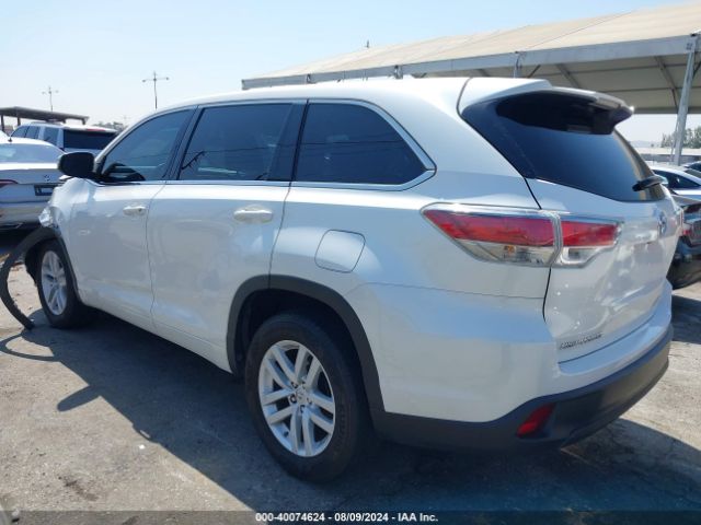 Photo 2 VIN: 5TDZARFH3FS016818 - TOYOTA HIGHLANDER 