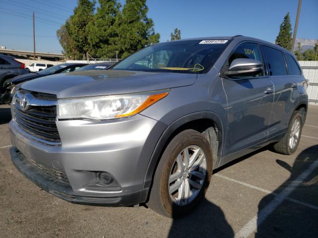 Photo 1 VIN: 5TDZARFH4ES007303 - TOYOTA HIGHLANDER 