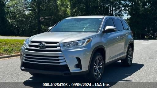 Photo 1 VIN: 5TDZARFH4KS054763 - TOYOTA HIGHLANDER 