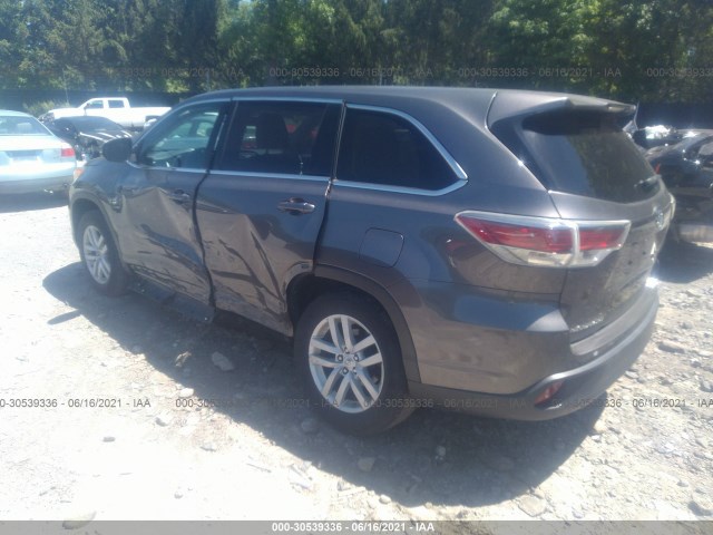 Photo 2 VIN: 5TDZARFH5ES004264 - TOYOTA HIGHLANDER 