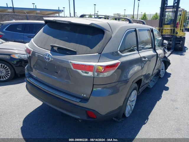 Photo 3 VIN: 5TDZARFH7FS016272 - TOYOTA HIGHLANDER 