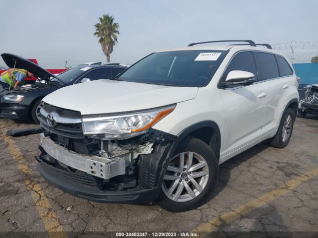 Photo 1 VIN: 5TDZARFH7GS018685 - TOYOTA HIGHLANDER 