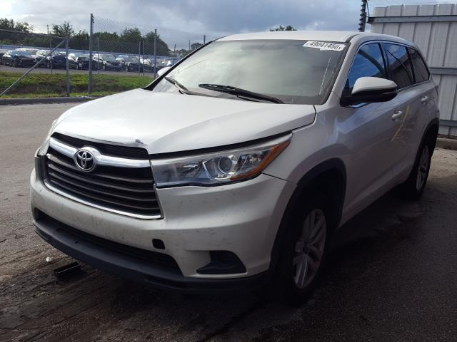 Photo 1 VIN: 5TDZARFH7GS019559 - TOYOTA HIGHLANDER 