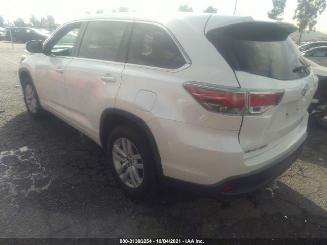 Photo 2 VIN: 5TDZARFH8GS021000 - TOYOTA HIGHLANDER 