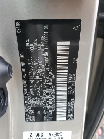 Photo 13 VIN: 5TDZK22C58S179407 - TOYOTA SIENNA XLE 