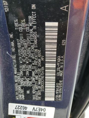 Photo 12 VIN: 5TDZK22C78S154184 - TOYOTA SIENNA XLE 