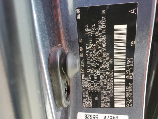 Photo 12 VIN: 5TDZK22C88S216630 - TOYOTA ALL MODELS 