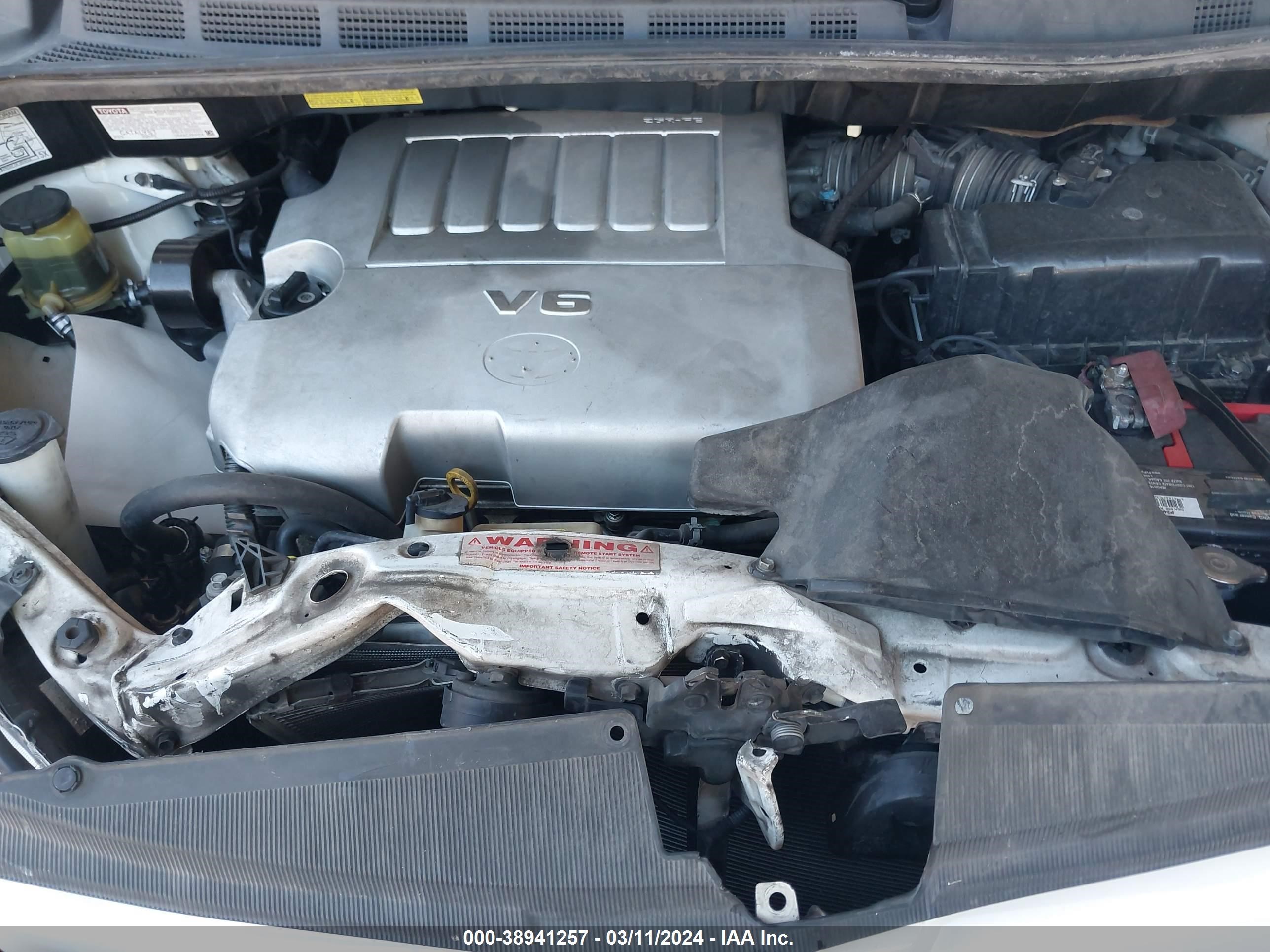 Photo 9 VIN: 5TDZK23C08S166479 - TOYOTA SIENNA 