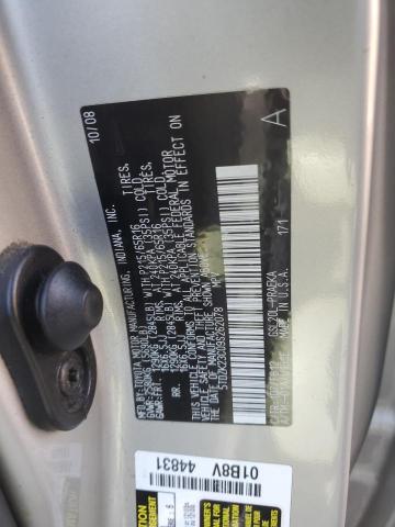 Photo 11 VIN: 5TDZK23C09S262078 - TOYOTA SIENNA CE 