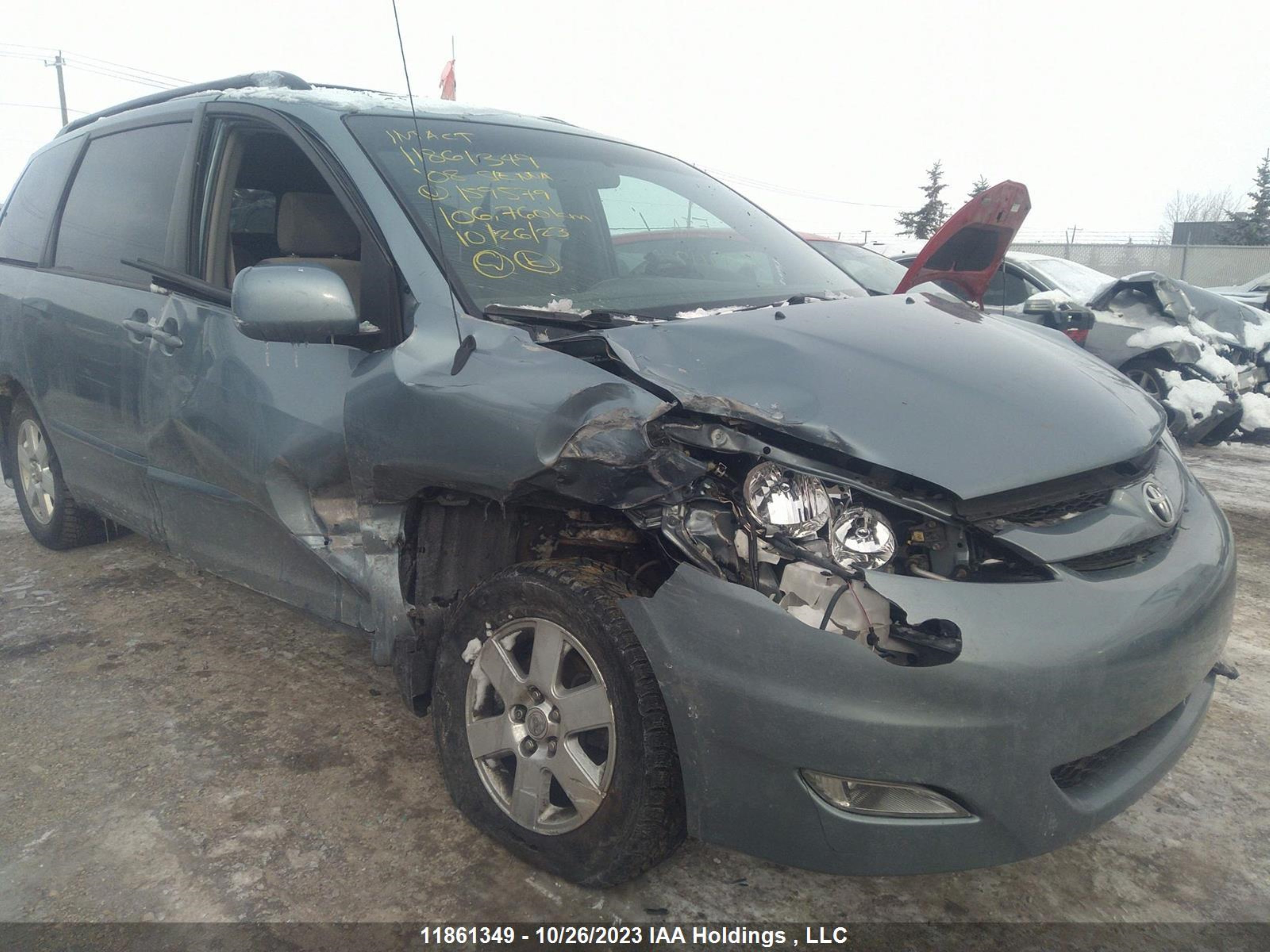 Photo 5 VIN: 5TDZK23C28S159579 - TOYOTA SIENNA 