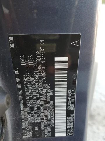 Photo 12 VIN: 5TDZK23C28S215178 - TOYOTA SIENNA CE 