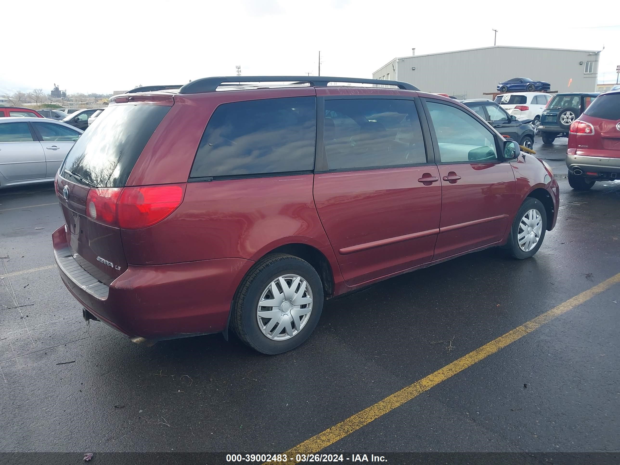 Photo 3 VIN: 5TDZK23C29S235206 - TOYOTA SIENNA 