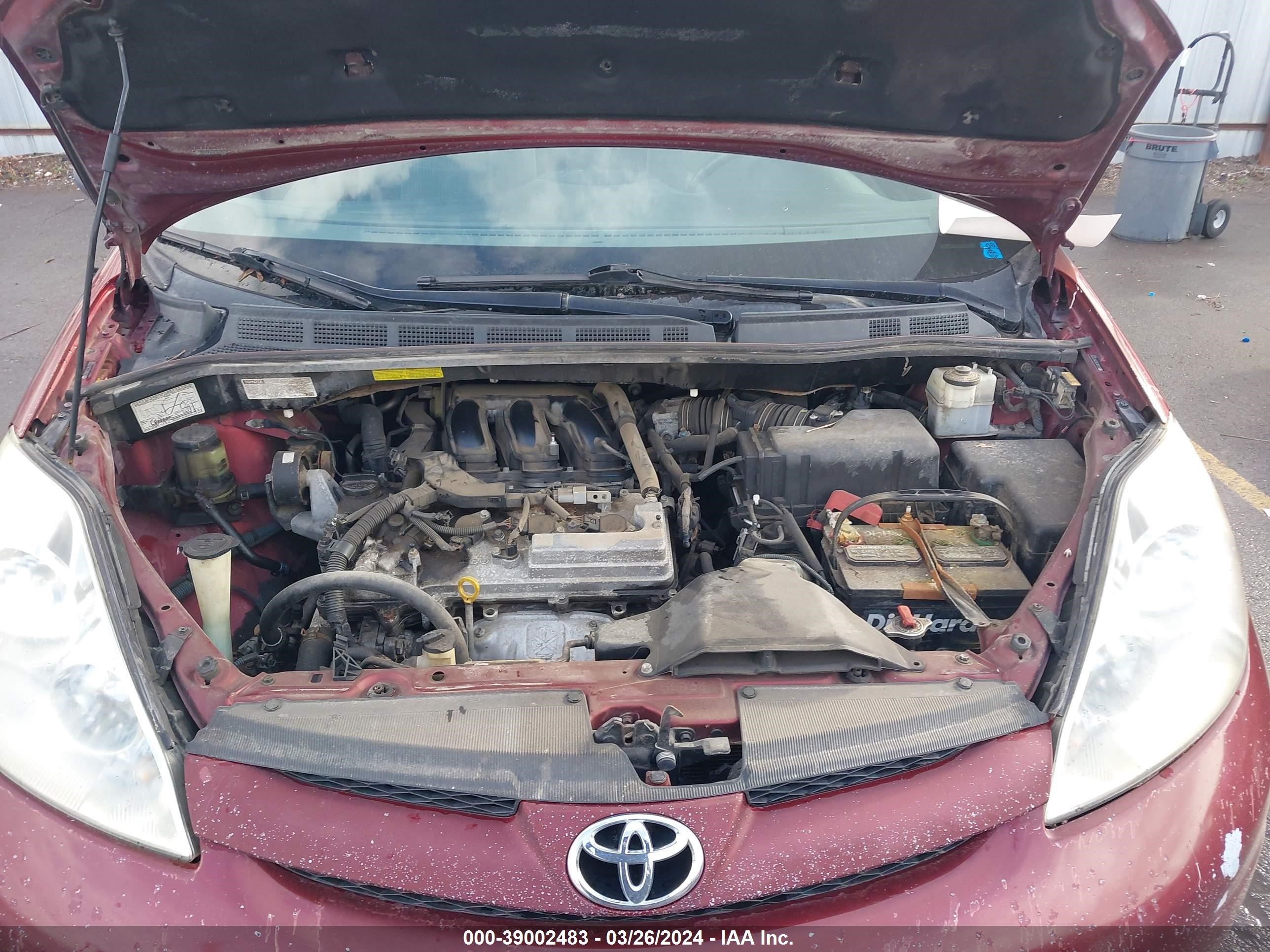 Photo 9 VIN: 5TDZK23C29S235206 - TOYOTA SIENNA 