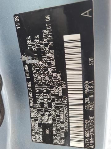 Photo 12 VIN: 5TDZK23C29S271400 - TOYOTA SIENNA CE 