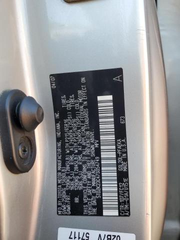 Photo 13 VIN: 5TDZK23C47S054749 - TOYOTA SIENNA CE 