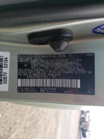 Photo 9 VIN: 5TDZK23C48S142248 - TOYOTA SIENNA CE 