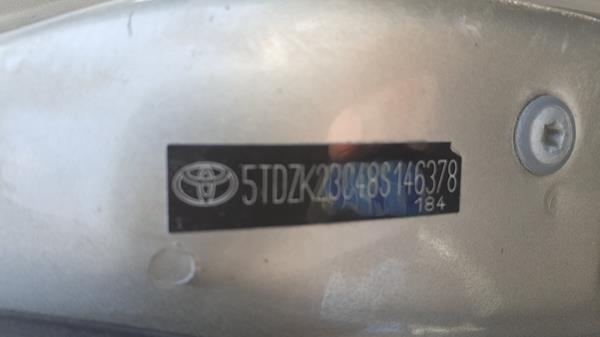 Photo 2 VIN: 5TDZK23C48S146378 - TOYOTA SIENA 