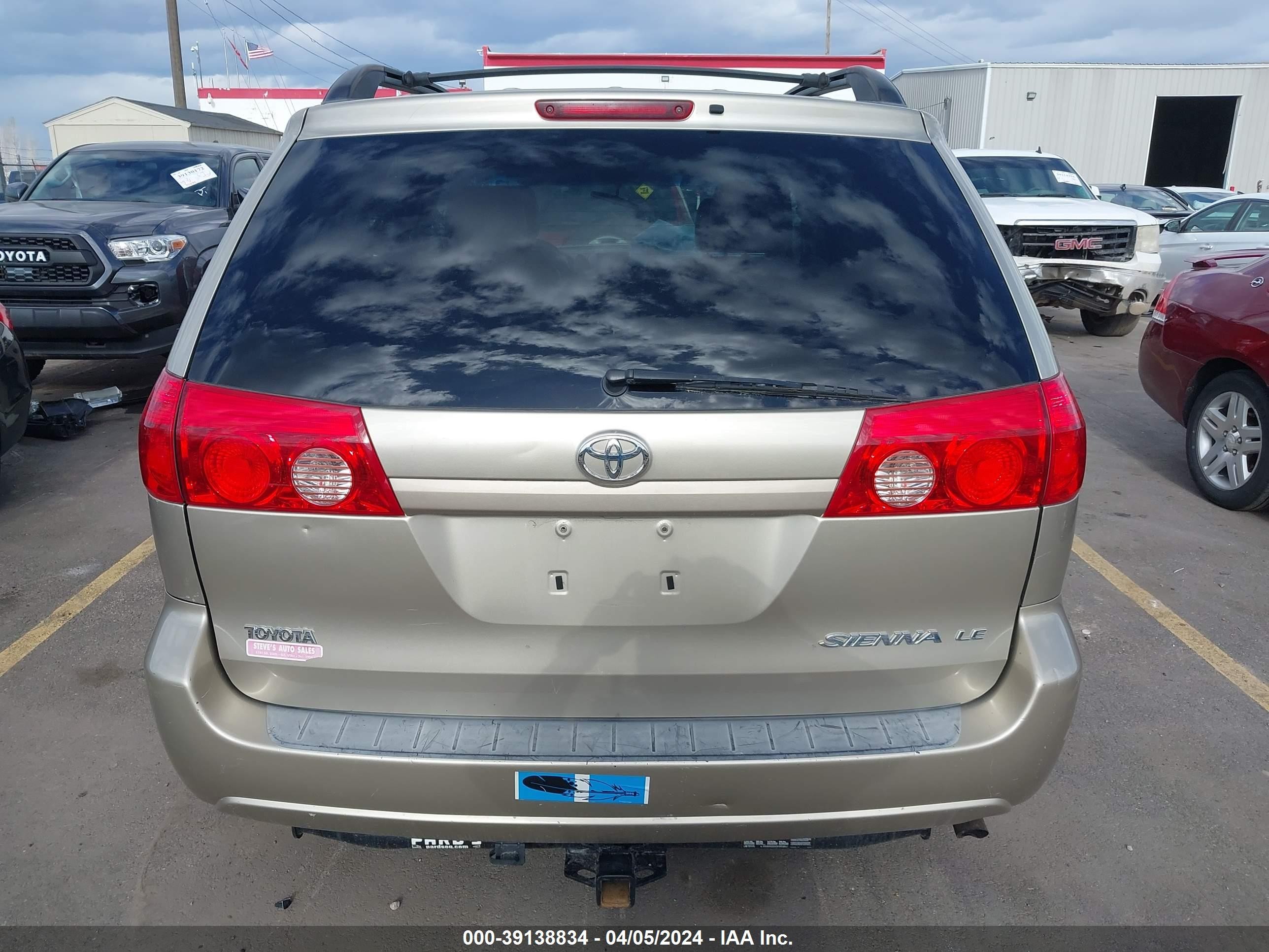 Photo 15 VIN: 5TDZK23C57S075254 - TOYOTA SIENNA CE 