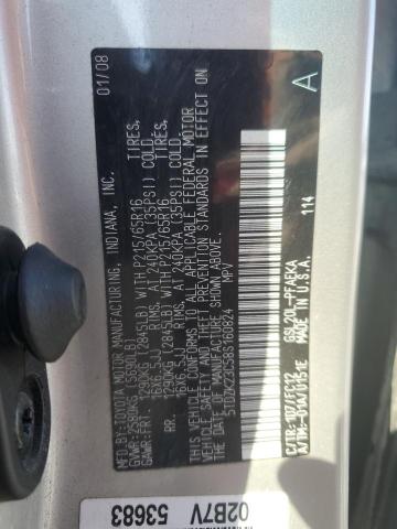 Photo 12 VIN: 5TDZK23C58S160824 - TOYOTA SIENNA CE 