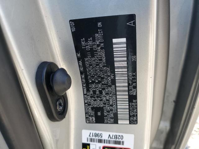 Photo 12 VIN: 5TDZK23C68S130098 - TOYOTA SIENNA CE 