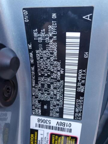 Photo 12 VIN: 5TDZK23C77S014326 - TOYOTA SIENNA CE 