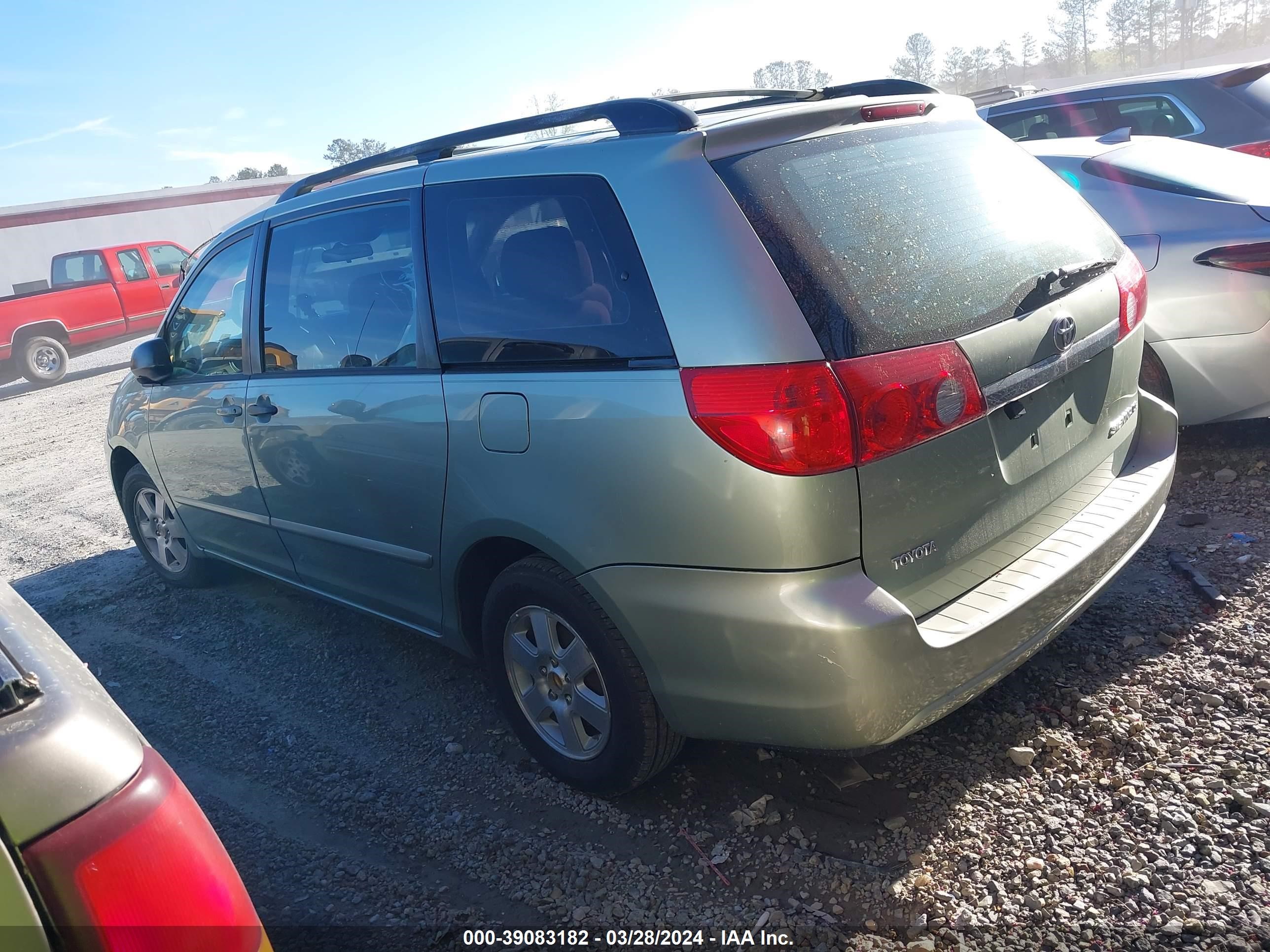 Photo 3 VIN: 5TDZK23C77S048430 - TOYOTA SIENNA 