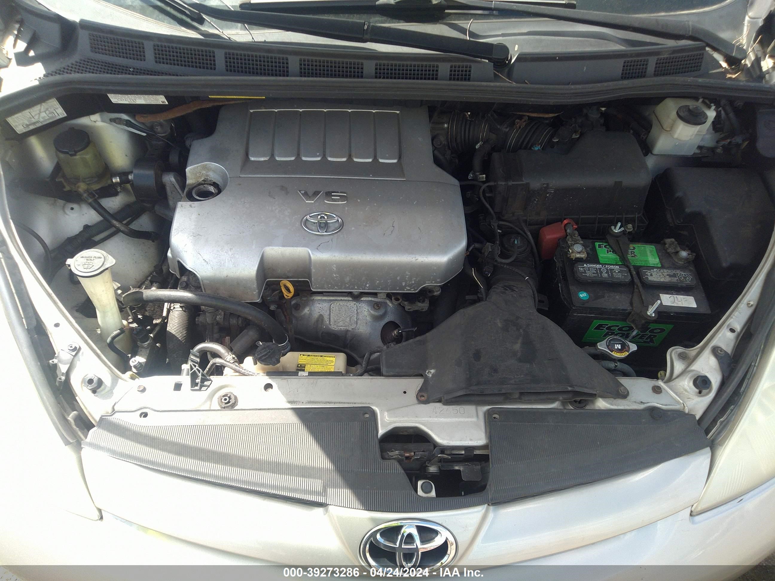 Photo 9 VIN: 5TDZK23CX9S278014 - TOYOTA SIENNA 