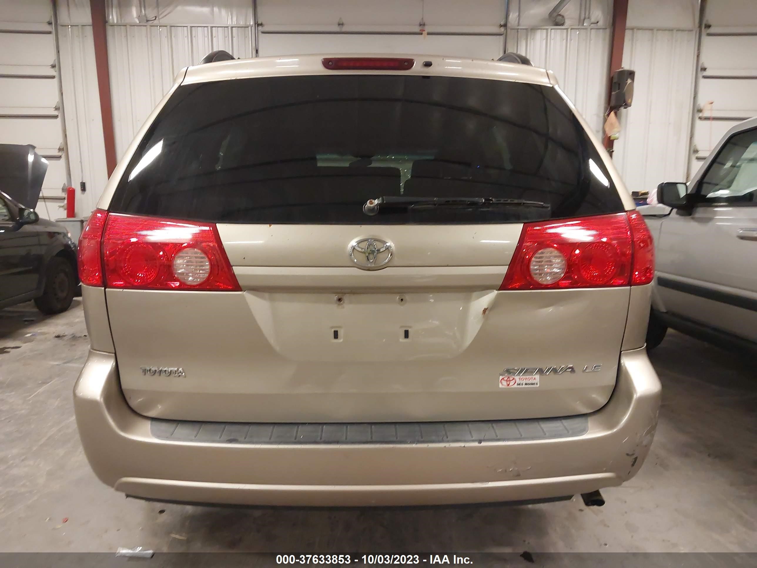 Photo 16 VIN: 5TDZK23CX9S282080 - TOYOTA SIENNA 