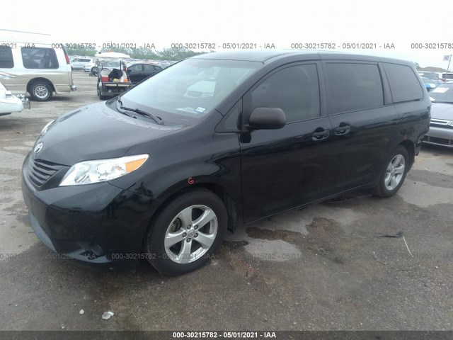 Photo 1 VIN: 5TDZK3DC0FS555186 - TOYOTA SIENNA 