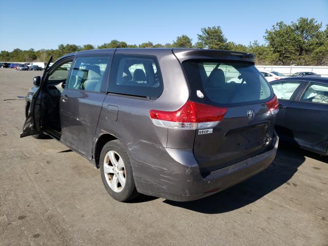 Photo 2 VIN: 5TDZK3DC1BS144826 - TOYOTA SIENNA 