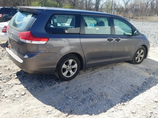 Photo 3 VIN: 5TDZK3DC1CS181554 - TOYOTA SIENNA 