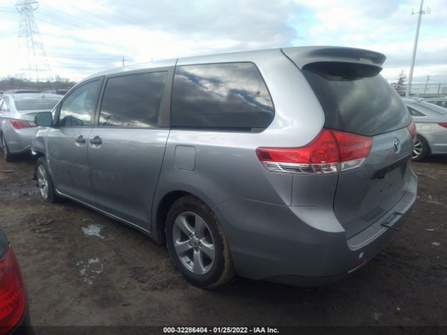 Photo 2 VIN: 5TDZK3DC1DS295796 - TOYOTA SIENNA 