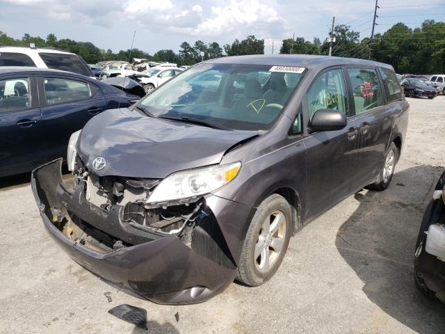 Photo 1 VIN: 5TDZK3DC1DS347170 - TOYOTA SIENNA 