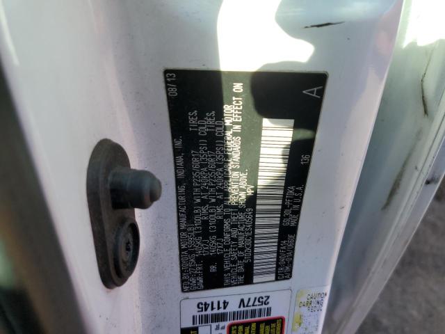 Photo 9 VIN: 5TDZK3DC1ES405649 - TOYOTA SIENNA 