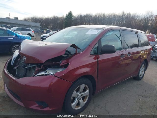 Photo 1 VIN: 5TDZK3DC1ES442247 - TOYOTA SIENNA 