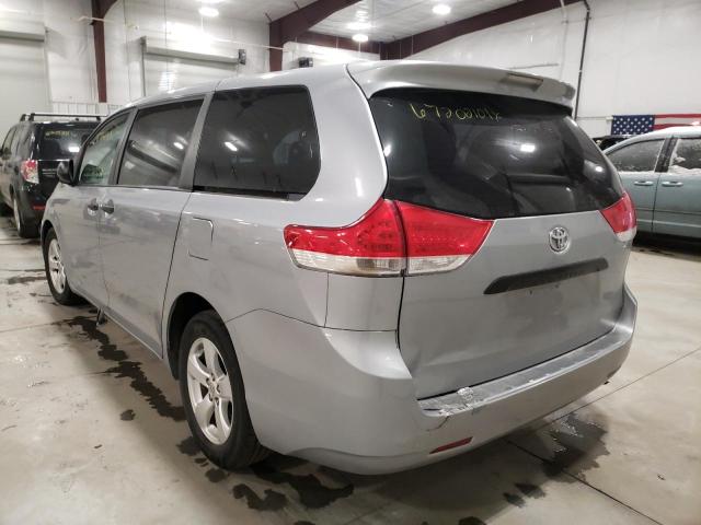 Photo 2 VIN: 5TDZK3DC1ES458450 - TOYOTA SIENNA 