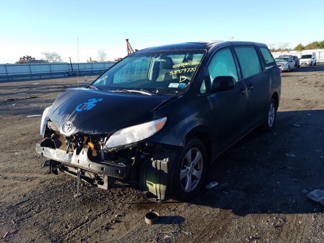 Photo 1 VIN: 5TDZK3DC1ES463163 - TOYOTA SIENNA 