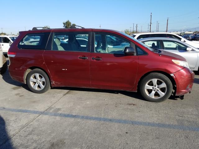 Photo 8 VIN: 5TDZK3DC2BS035971 - TOYOTA SIENNA 