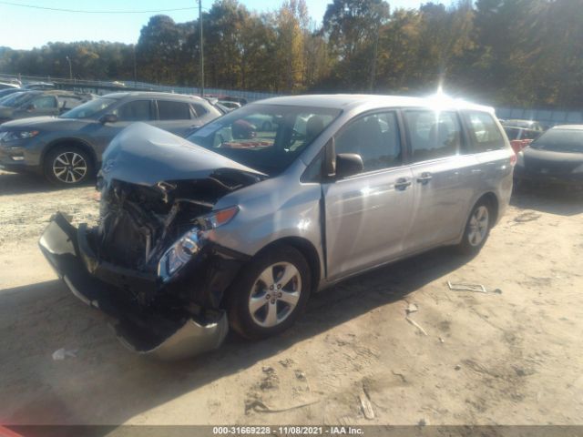 Photo 1 VIN: 5TDZK3DC2CS257833 - TOYOTA SIENNA 