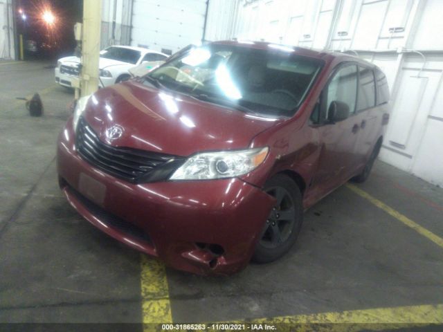 Photo 1 VIN: 5TDZK3DC2DS389640 - TOYOTA SIENNA 