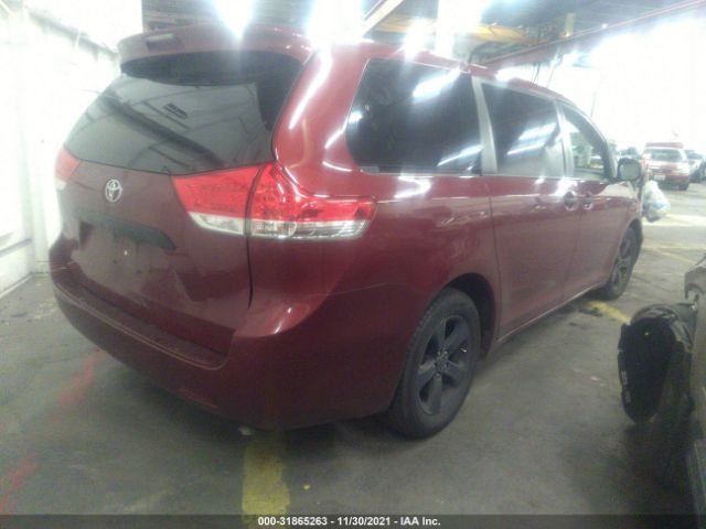 Photo 3 VIN: 5TDZK3DC2DS389640 - TOYOTA SIENNA 