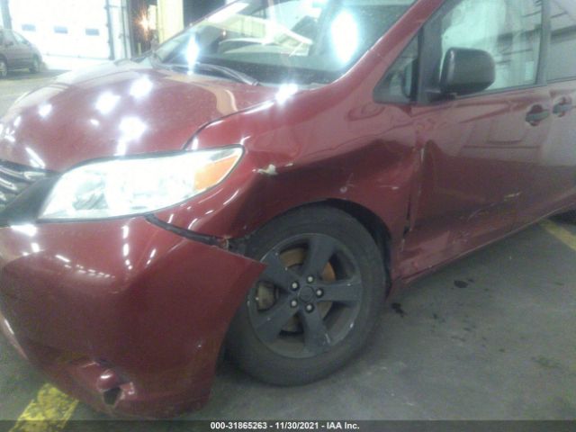 Photo 5 VIN: 5TDZK3DC2DS389640 - TOYOTA SIENNA 