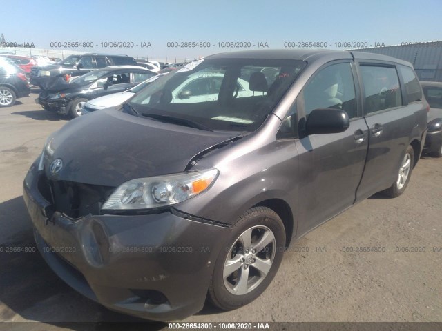 Photo 1 VIN: 5TDZK3DC3BS072964 - TOYOTA SIENNA 