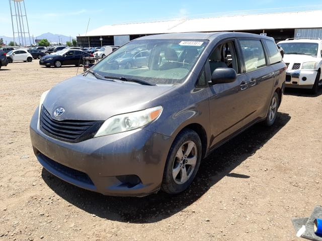 Photo 1 VIN: 5TDZK3DC3BS145623 - TOYOTA SIENNA 