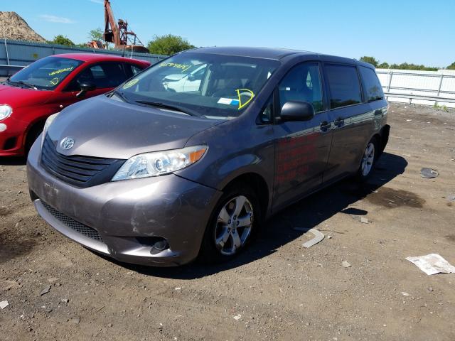 Photo 1 VIN: 5TDZK3DC3DS366206 - TOYOTA SIENNA 