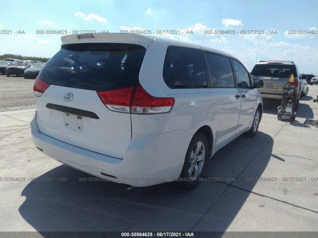 Photo 3 VIN: 5TDZK3DC3DS380591 - TOYOTA SIENNA 