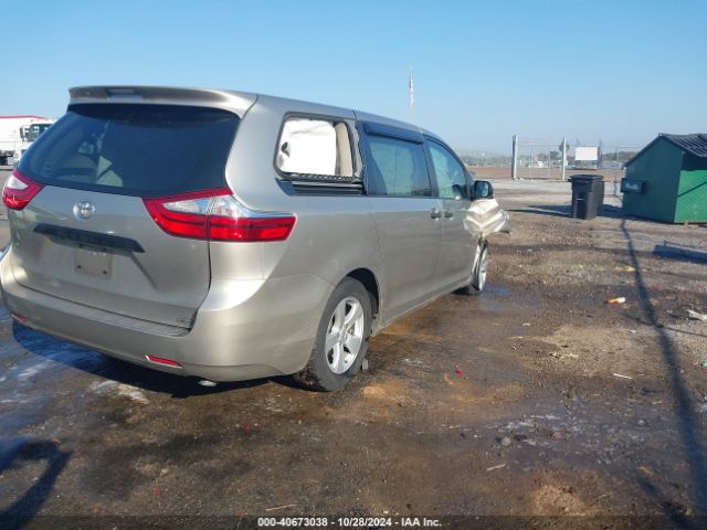 Photo 3 VIN: 5TDZK3DC3FS664015 - TOYOTA SIENNA 