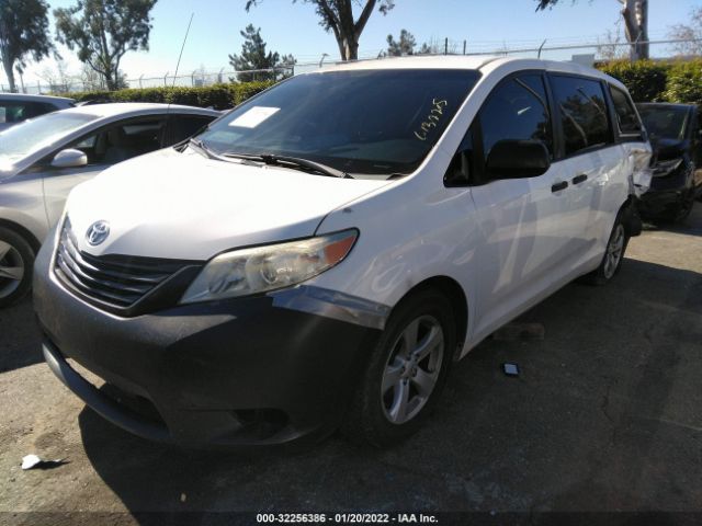 Photo 1 VIN: 5TDZK3DC4CS218385 - TOYOTA SIENNA 