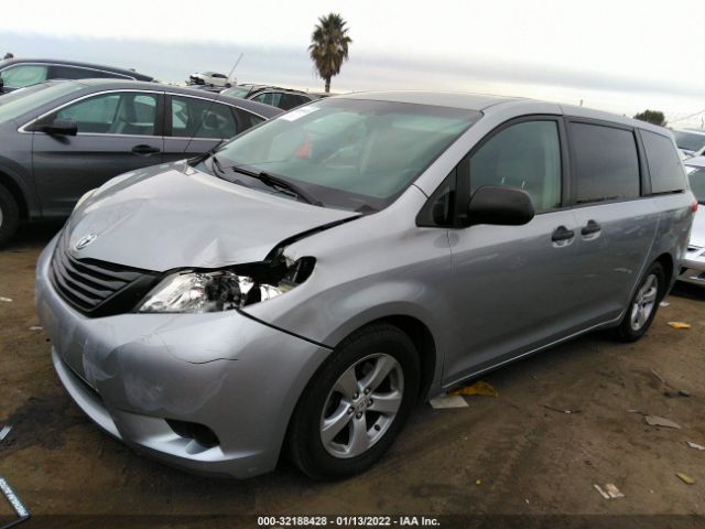 Photo 1 VIN: 5TDZK3DC4CS255968 - TOYOTA SIENNA 